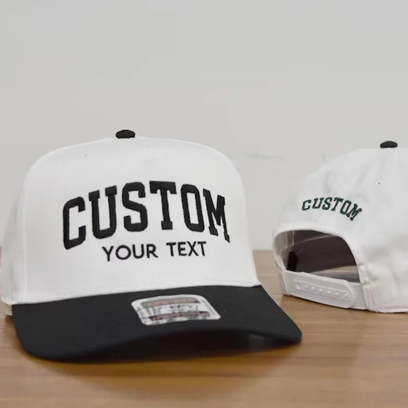 Custom Embroidered Hat – Personalized Cap for Your Logo, Name, or Design